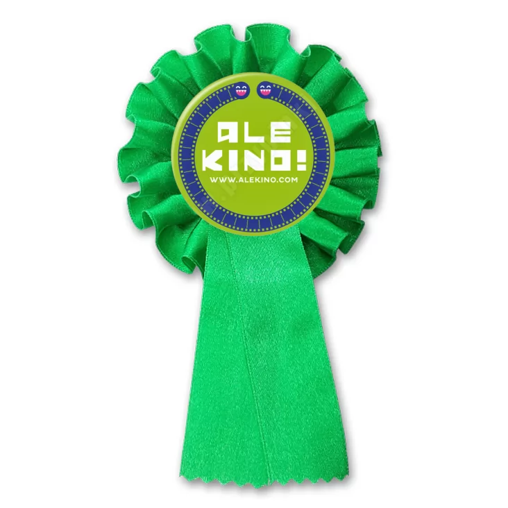 przypinka kotylion Ale Kino!