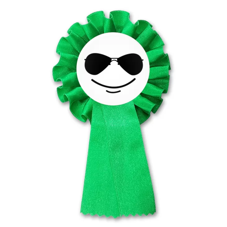 przypinka kotylion Buźka