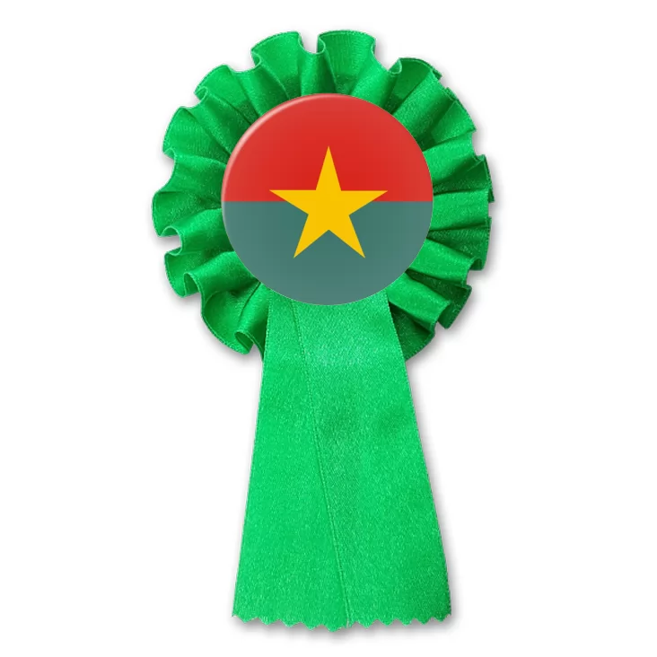 przypinka kotylion burkinaf