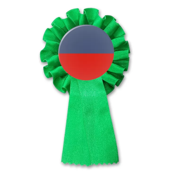 przypinka kotylion haiti