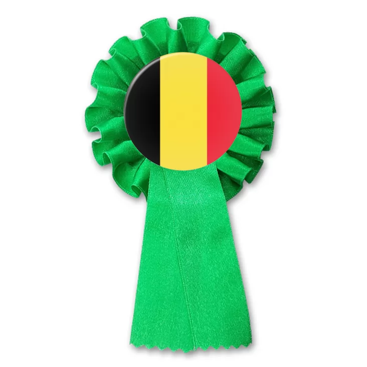 przypinka kotylion Flaga Belgia