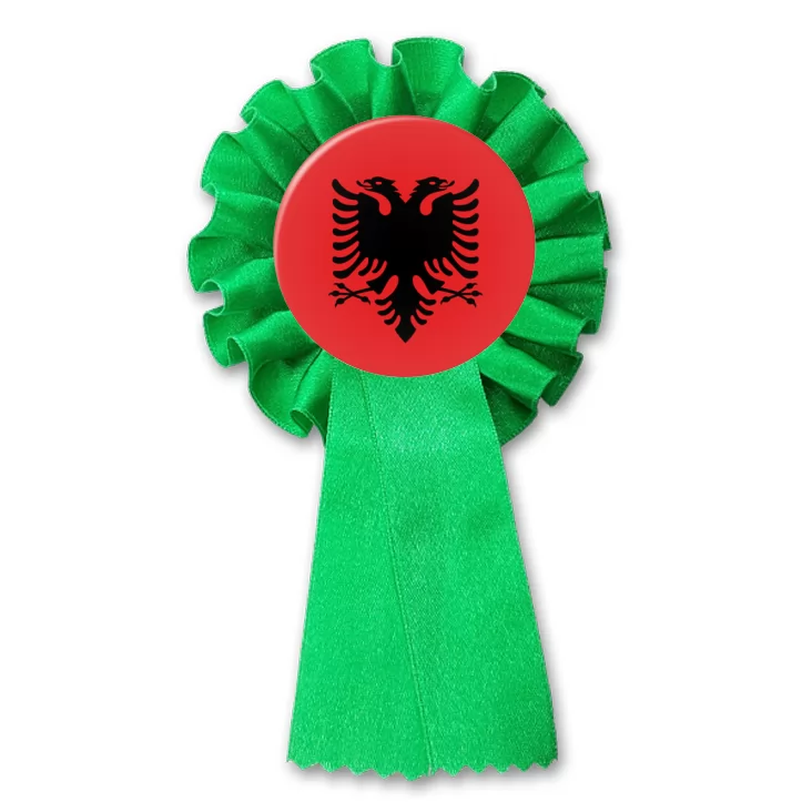 przypinka kotylion Flaga Albania