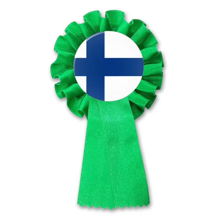 przypinka kotylion Flaga Finlandia