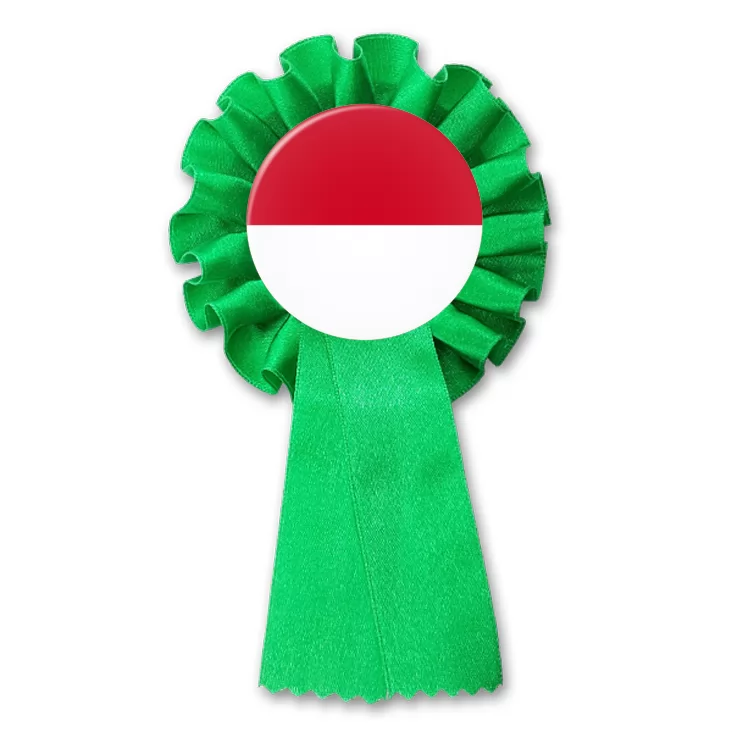 przypinka kotylion Flaga Monako