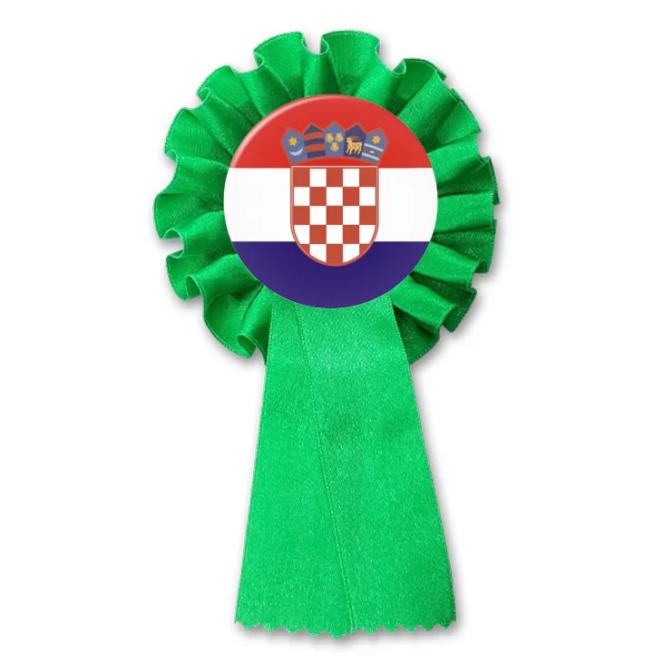 przypinka kotylion Flaga Chrowacja