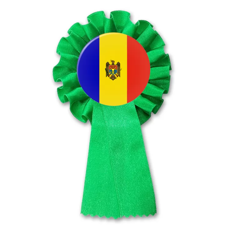 przypinka kotylion Flaga Mołdawia