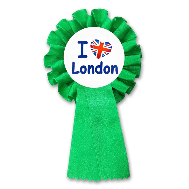 przypinka kotylion I love London