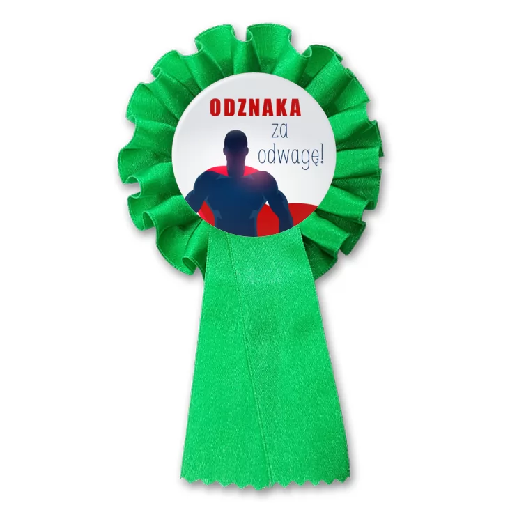 przypinka kotylion Odznaka za odwagę