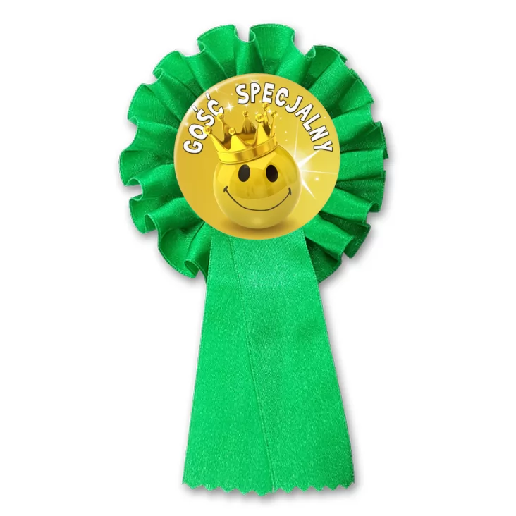 przypinka kotylion Gość specjalny