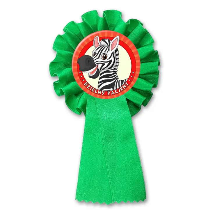 przypinka kotylion Dzielny Pacjent