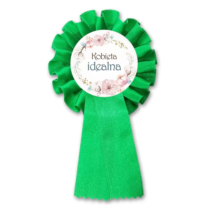 przypinka kotylion Kobieta idealna