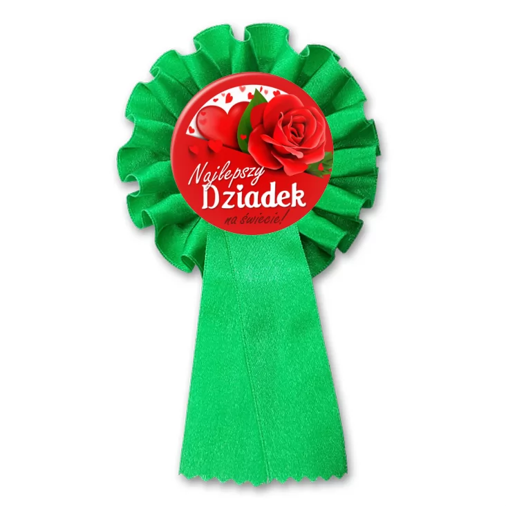 przypinka kotylion Dzień Dziadka - Najlepszy Dziadek
