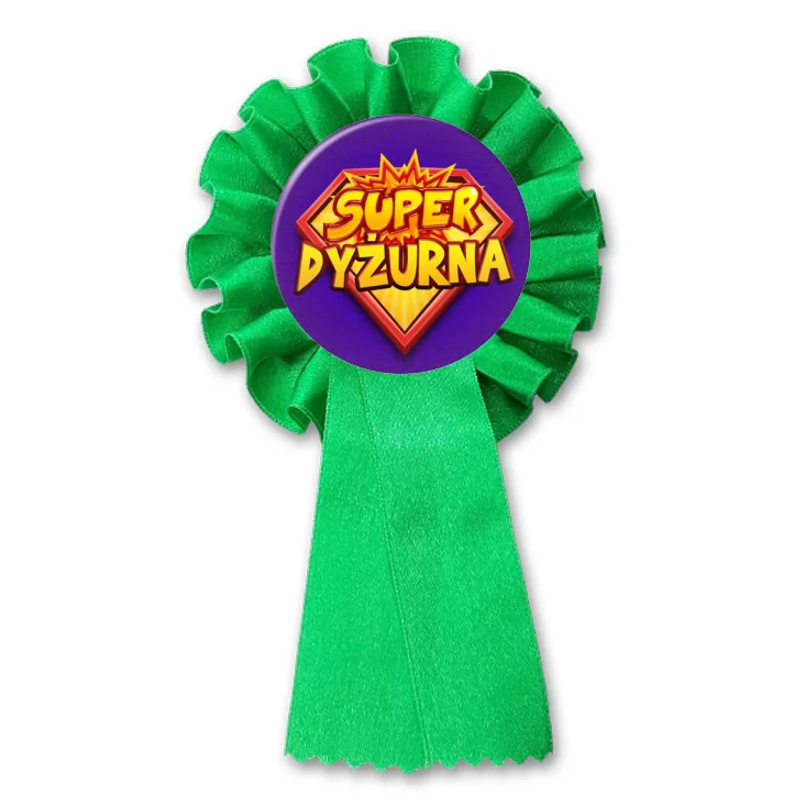przypinka kotylion Super dyżurna