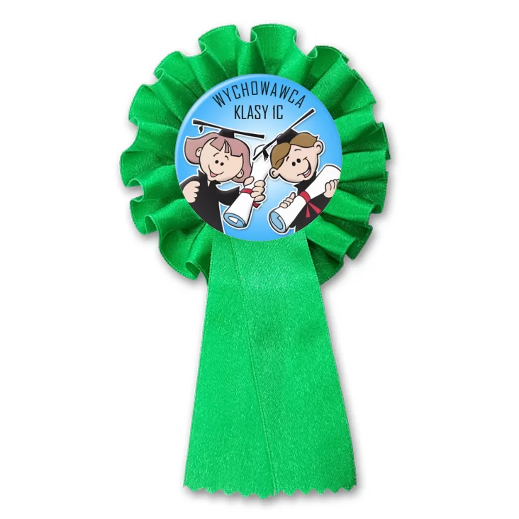 przypinka kotylion Wychowawca klasy 1c