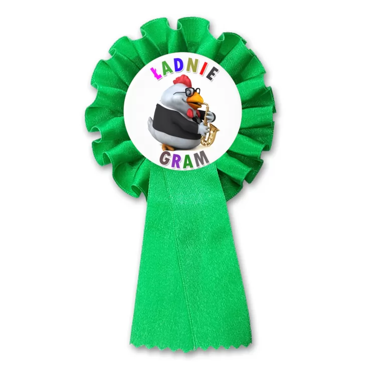 przypinka kotylion Ładnie gram