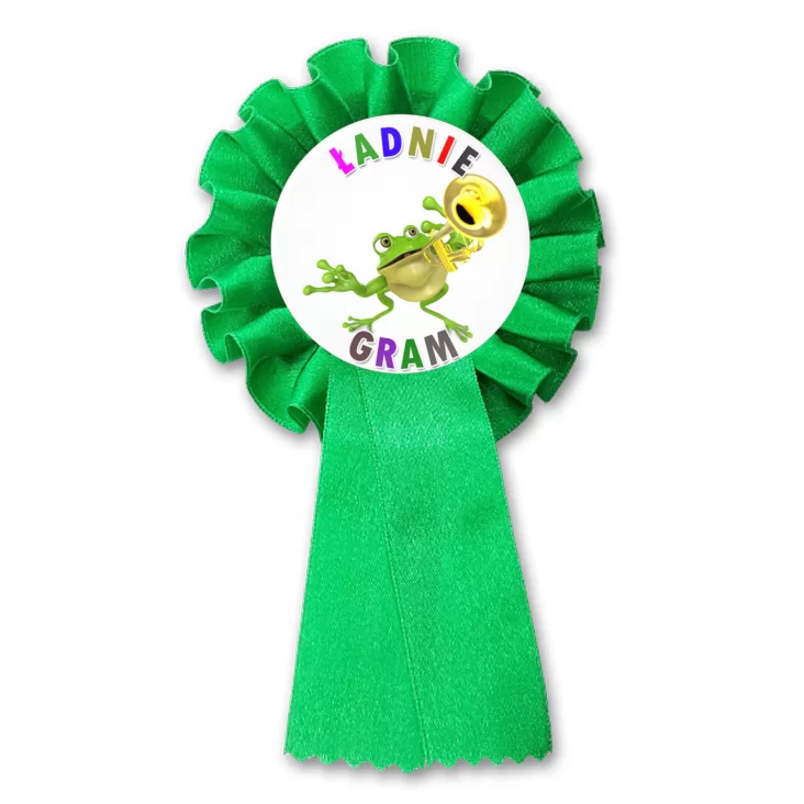 przypinka kotylion Ładnie gram