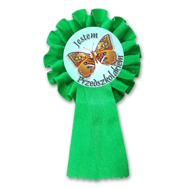 przypinka kotylion Jestem Przedszkolakiem