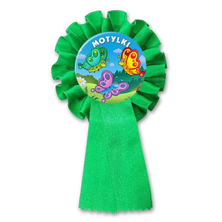 przypinka kotylion Motylki