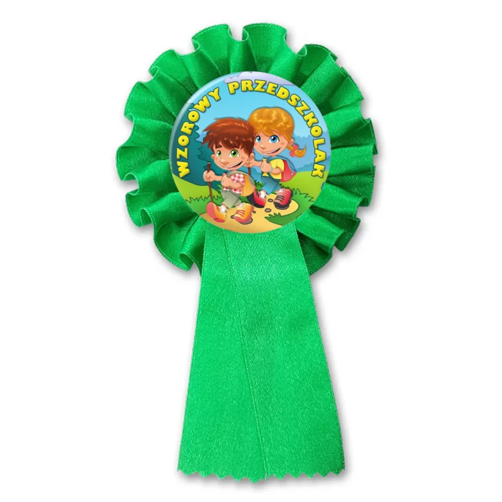 przypinka kotylion Wzorowy Przedszkolak