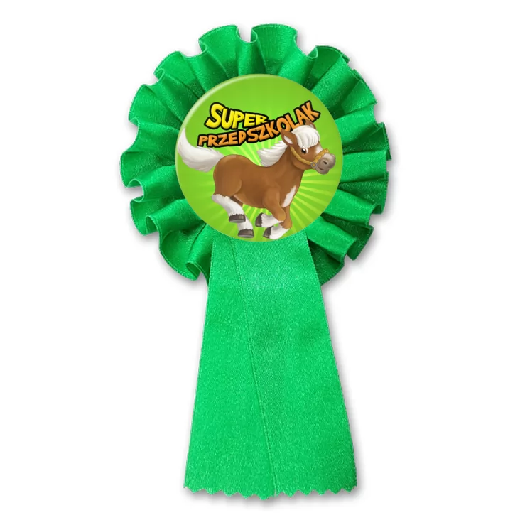 przypinka kotylion Super Przedszkolak