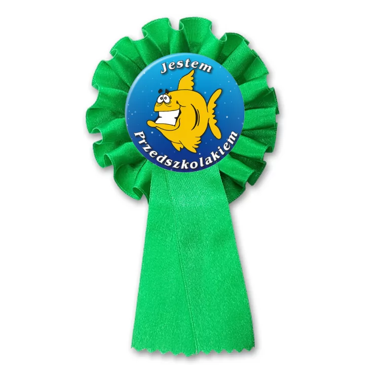 przypinka kotylion Jestem Przedszkolakiem