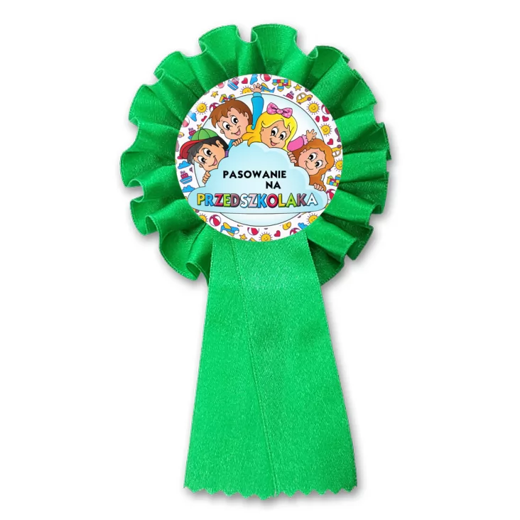 przypinka kotylion Pasowanie na Przedszkolaka
