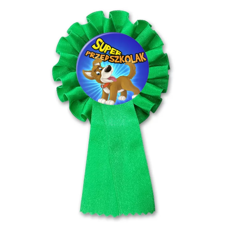 przypinka kotylion Super Przedszkolak