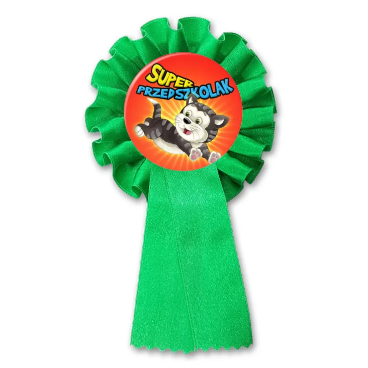przypinka kotylion Super Przedszkolak