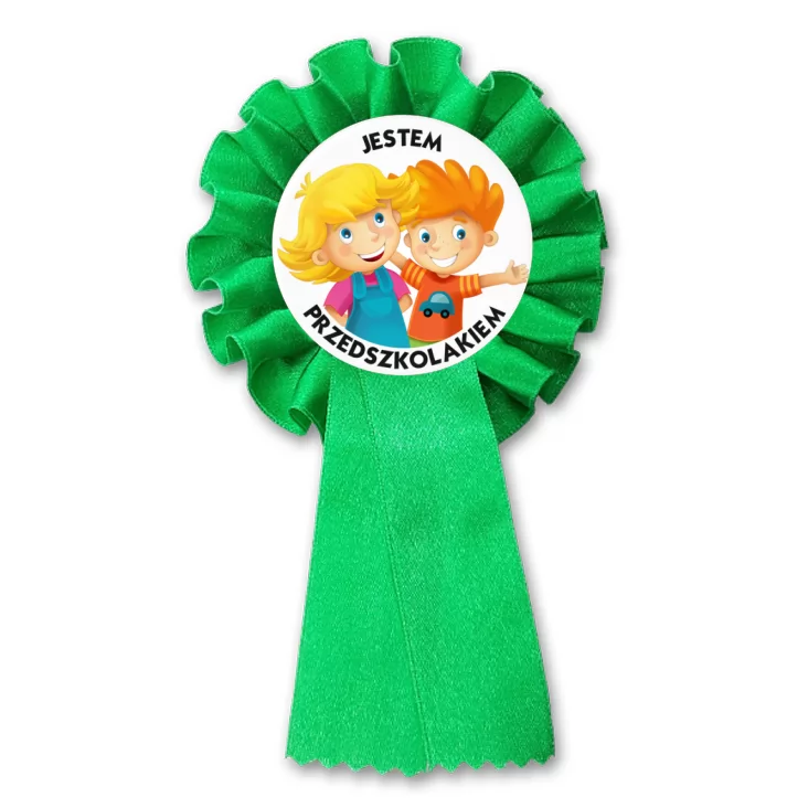 przypinka kotylion Jestem Przedszkolakiem