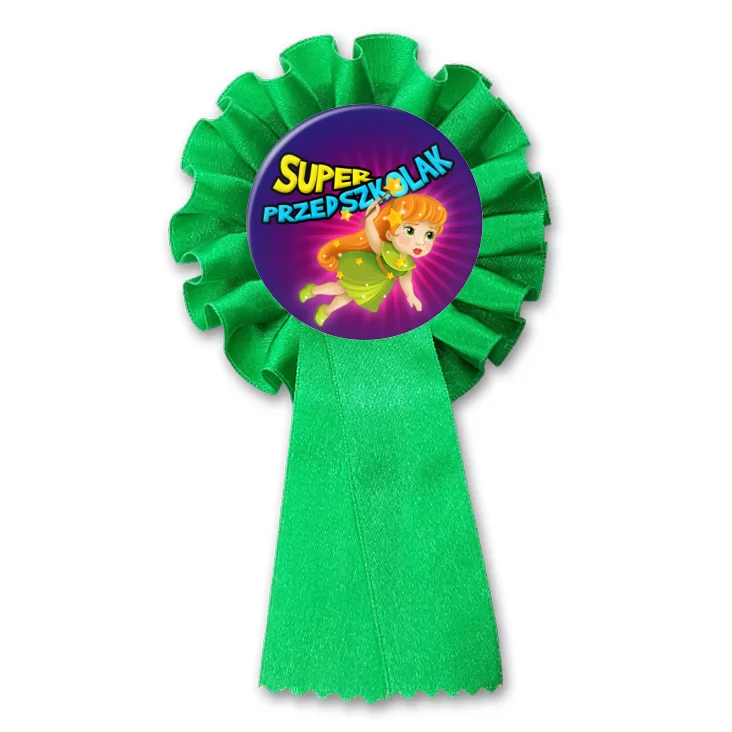 przypinka kotylion Super Przedszkolak