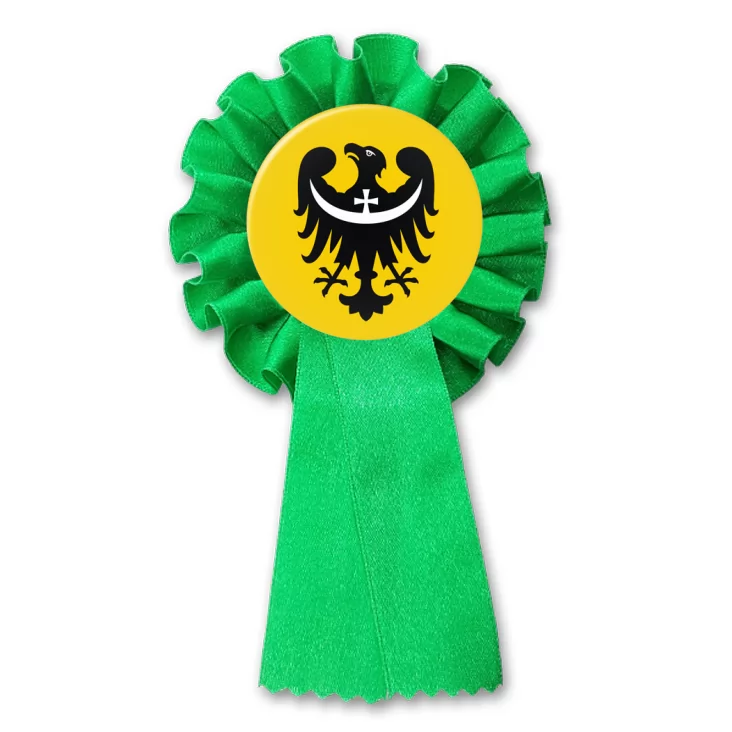przypinka kotylion Śląsk