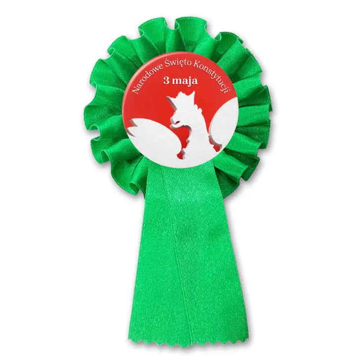 przypinka kotylion Święto Konstytucji 3 maja