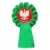 kotylion zielony-wiosenny