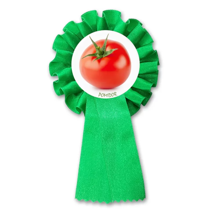 przypinka kotylion Czerwony pomidor