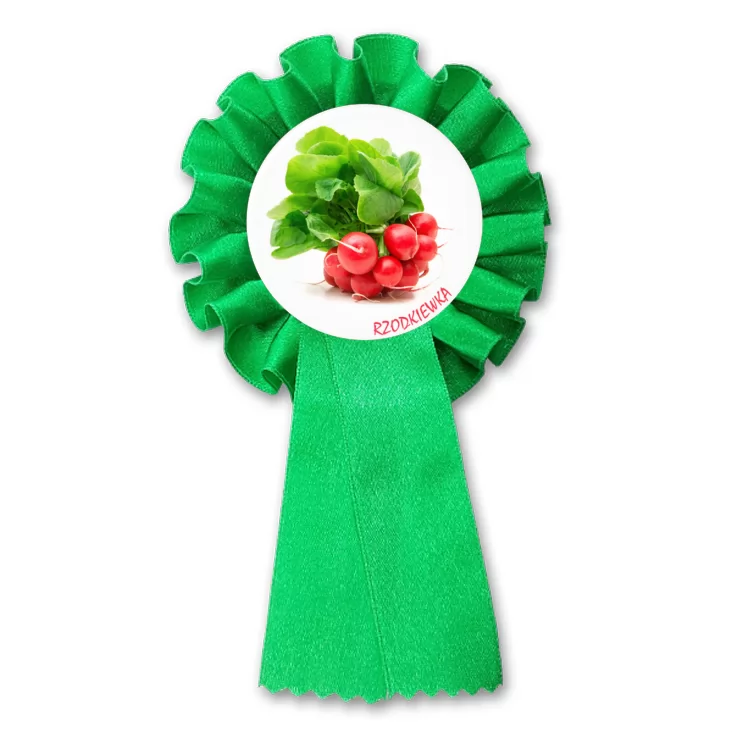 przypinka kotylion Rzodkiewka