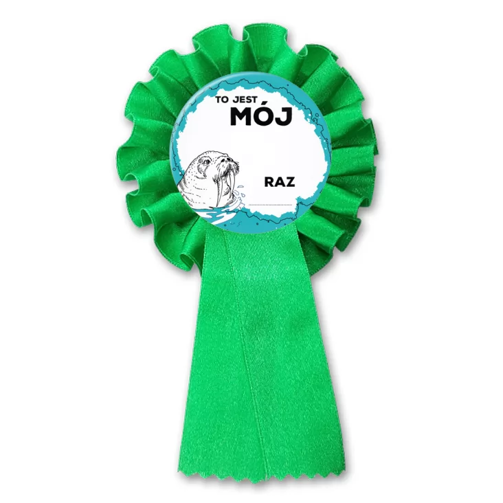 przypinka kotylion Kolejne morsowanie - do wypisania