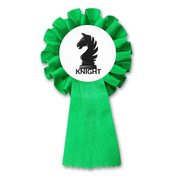 przypinka kotylion Knight