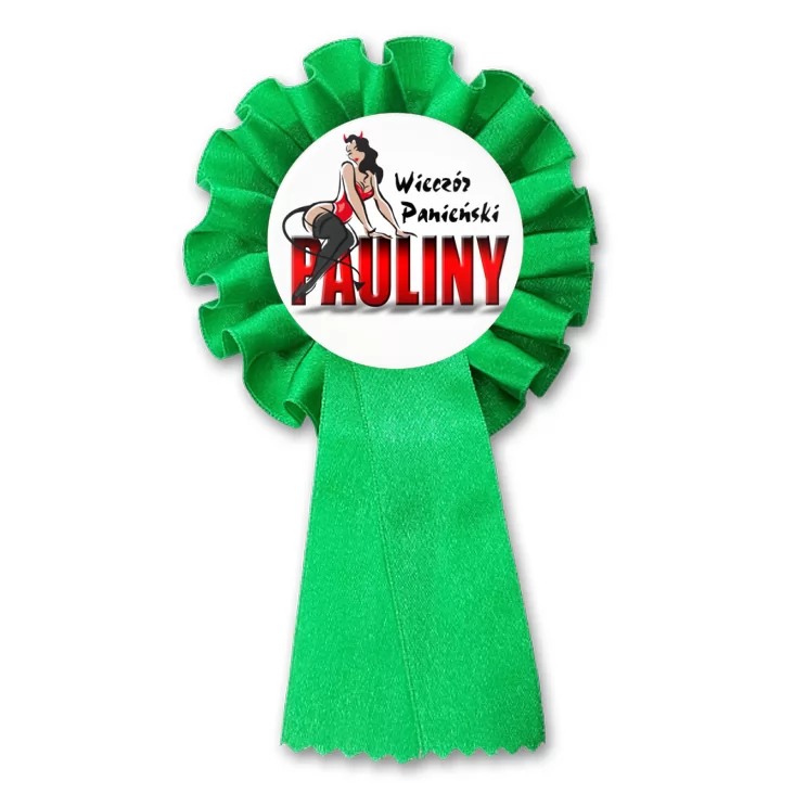 przypinka kotylion Wieczór panieński Marty