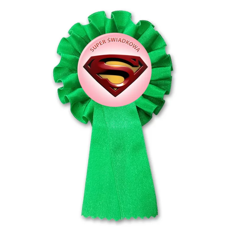 przypinka kotylion Super Świadkowa