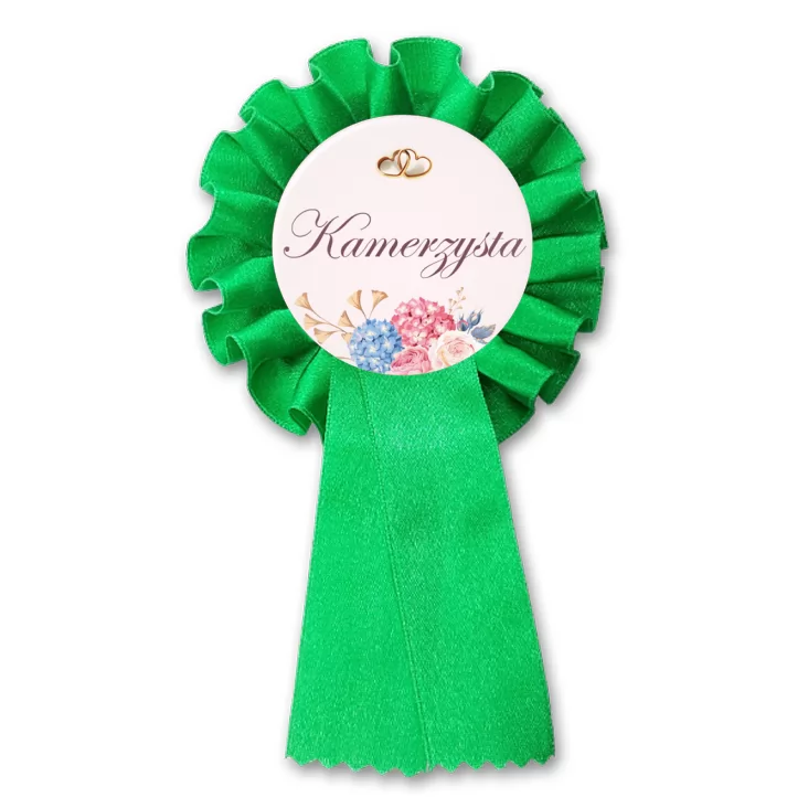 przypinka kotylion Kamerzysta