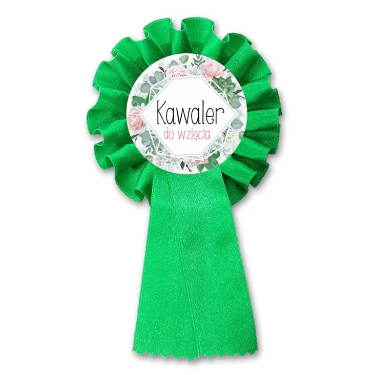przypinka kotylion Kawaler