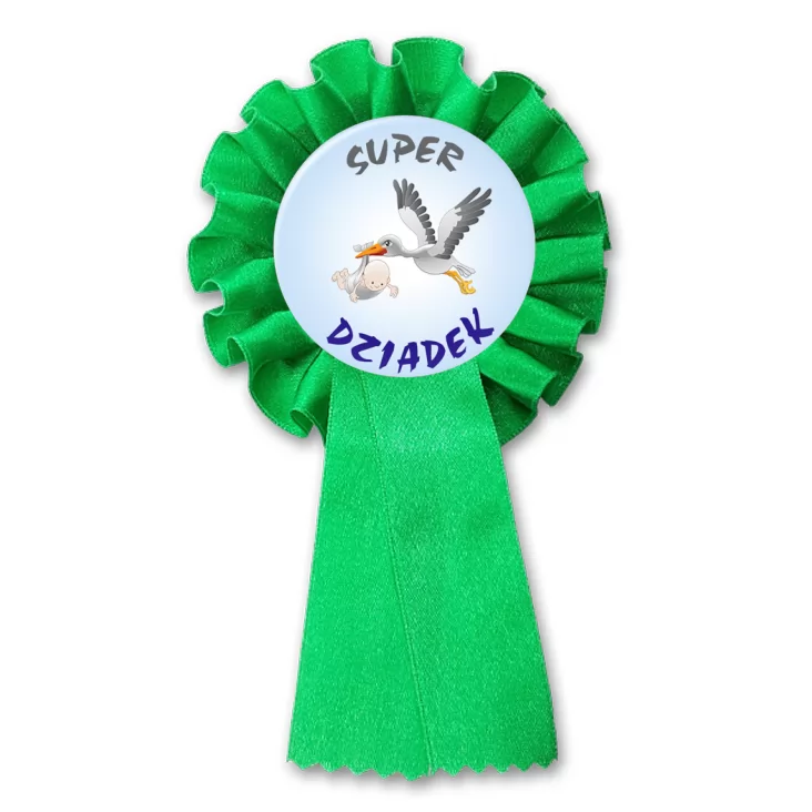 przypinka kotylion Super Dziadek
