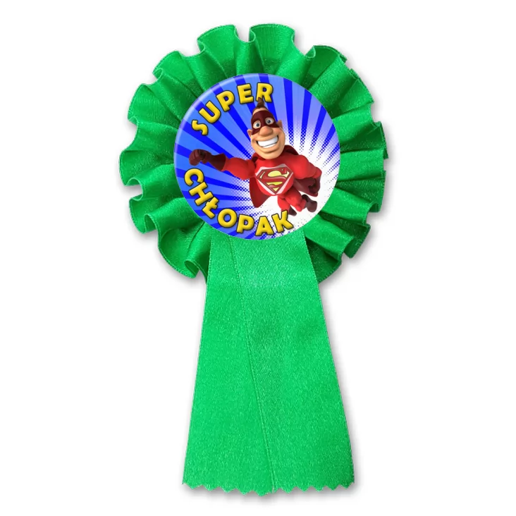 przypinka kotylion Super Chłopak