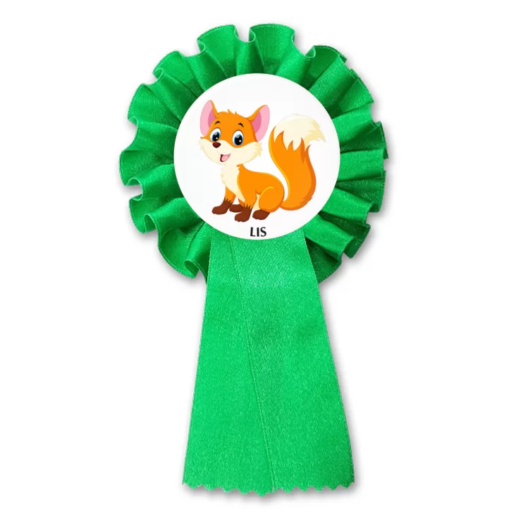 przypinka kotylion Lis