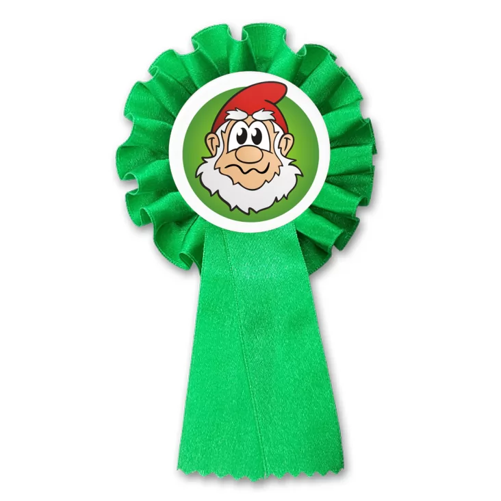 przypinka kotylion Krasnal buźka 6