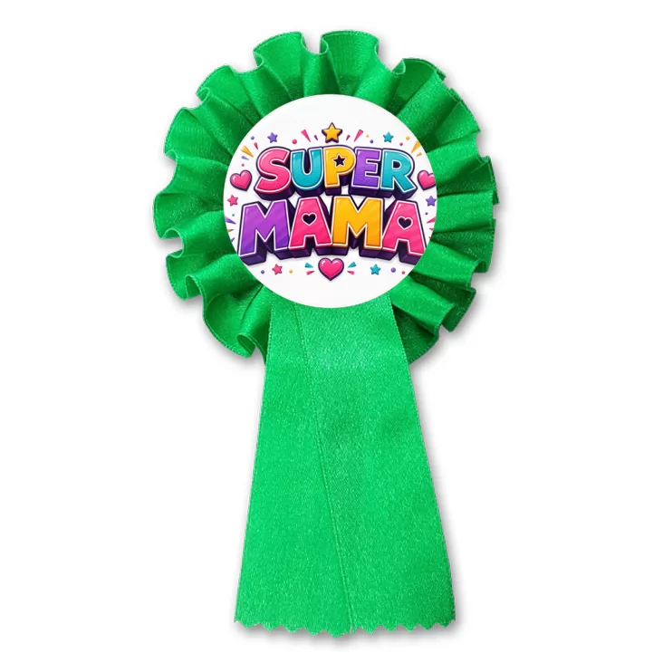 przypinka kotylion Super mama