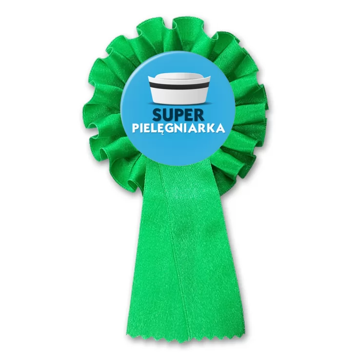 przypinka kotylion Super pielęgniarka