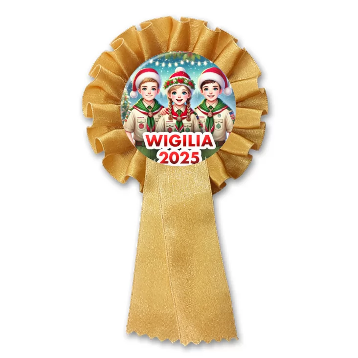 przypinka kotylion Harcerska wigilia