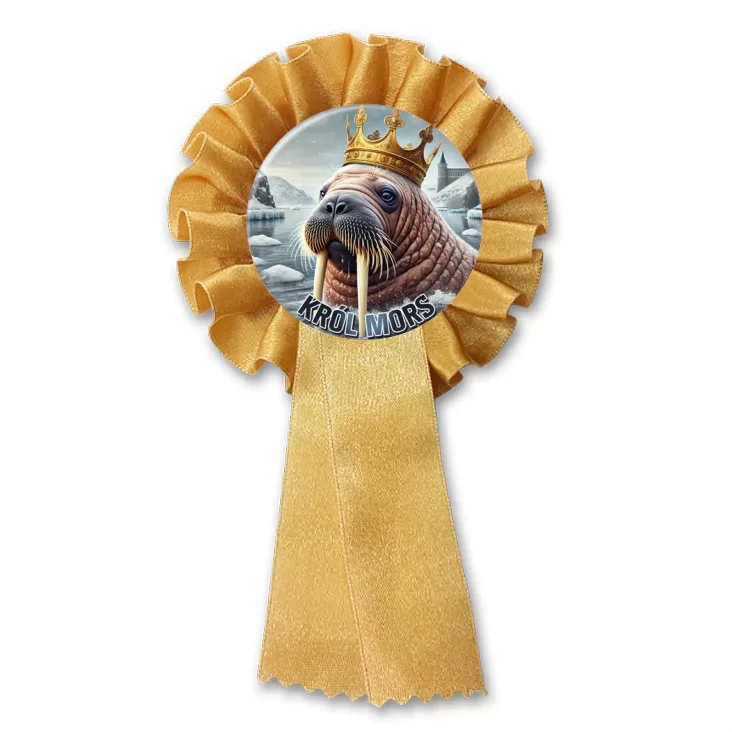 przypinka kotylion Król Mors