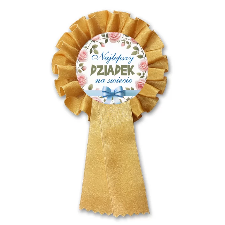 przypinka kotylion Najlepszy dziadek